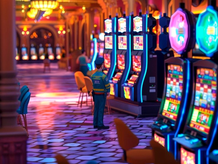 Antarmuka blackjack Playtech di jokermerah dengan tombol taruhan intuitif